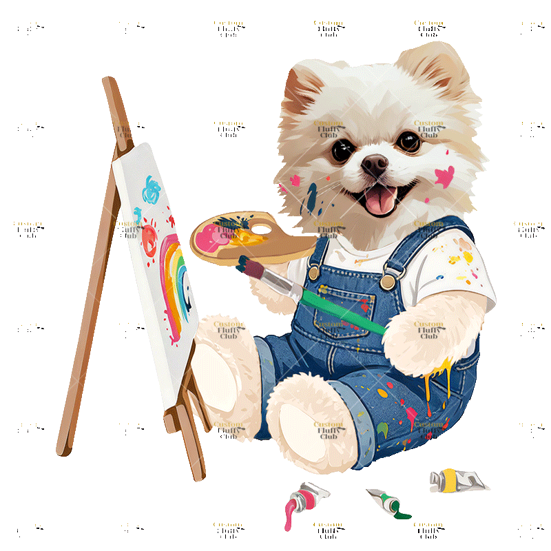 カスタムフワモコ部  トレーナー  アトリエ日和   1頭デザイン260316-10