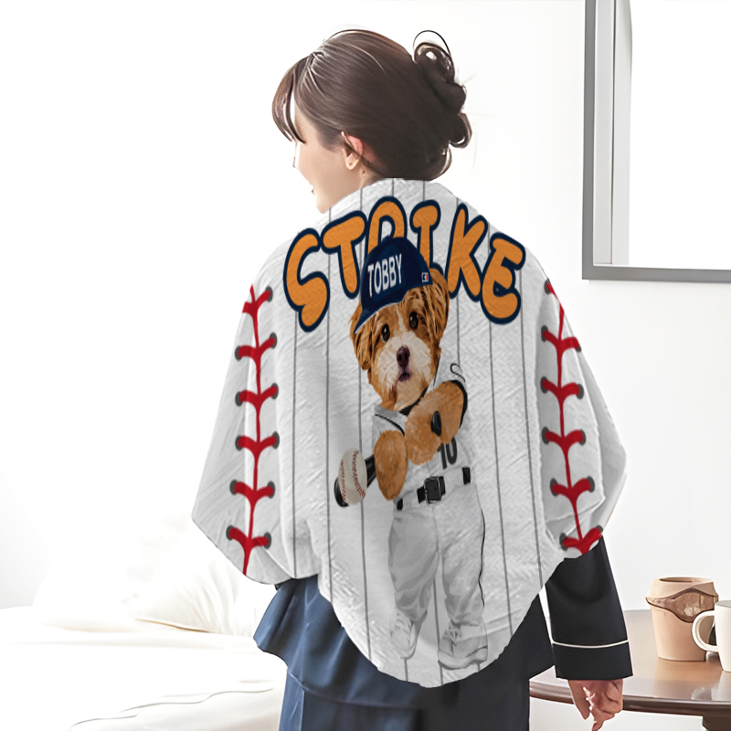 カスタムフワモコ部 　膝掛け ひざ掛け    STRIKE 0621-2-2