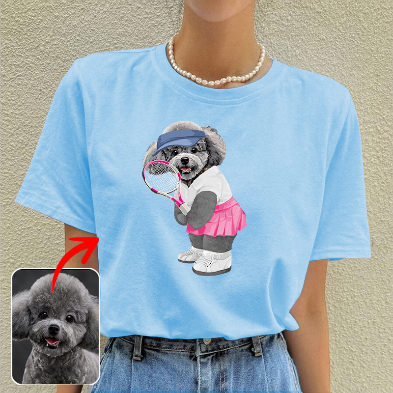 カスタムフワモコ部  プレミアムTシャツ  Sandbag Boxing  1頭デザイン 0625-1-2