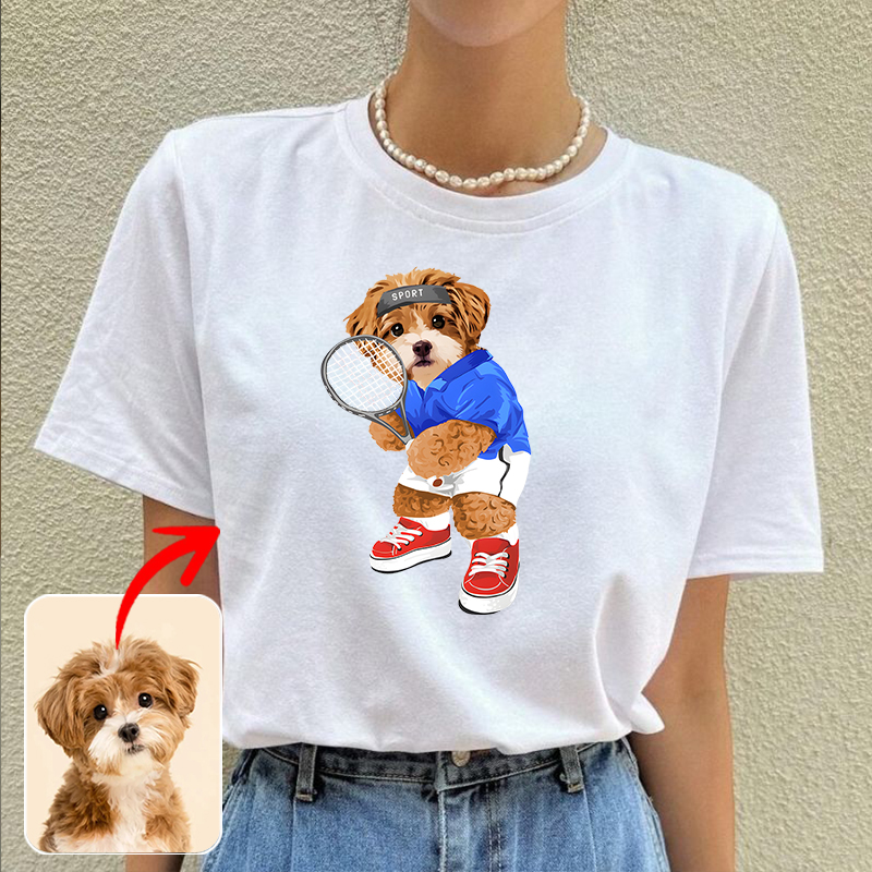 カスタムフワモコ部  プレミアムTシャツ  Sandbag Boxing  1頭デザイン 0625-1-2