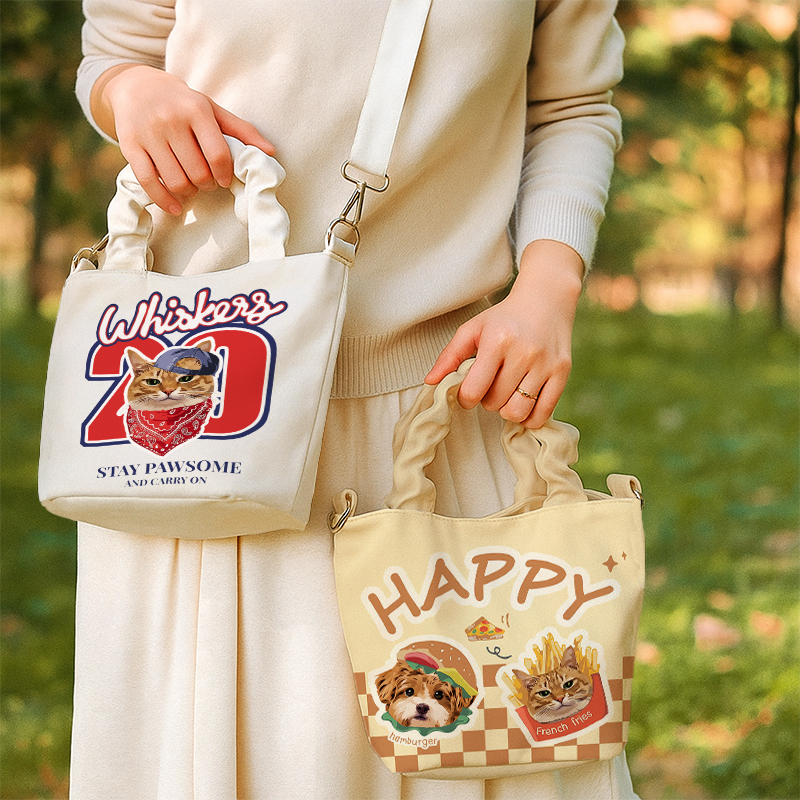 カスタムフワモコ部  着脱ショルダー通勤トート   0909-1-2