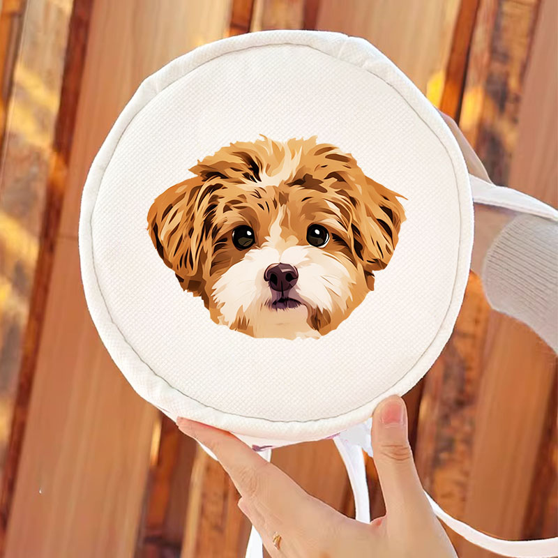 カスタムフワモコ部  丸底バケットバッグ  0908-1-1