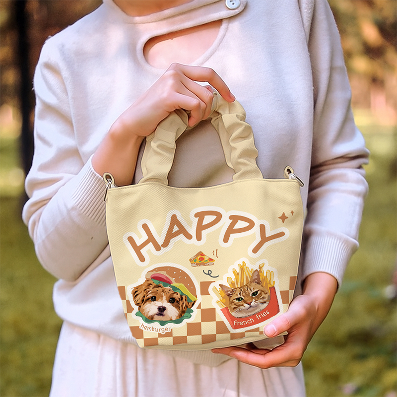 カスタムフワモコ部  着脱ショルダー通勤トート   0909-1-2