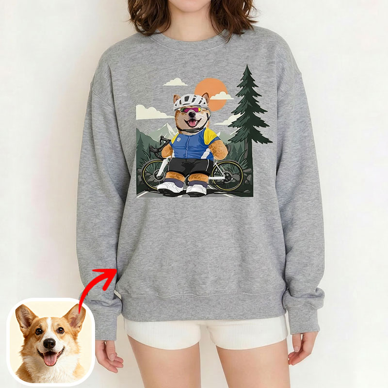 カスタムフワモコ部  トレーナー  ロードプレイヤー  1頭デザイン260316-9