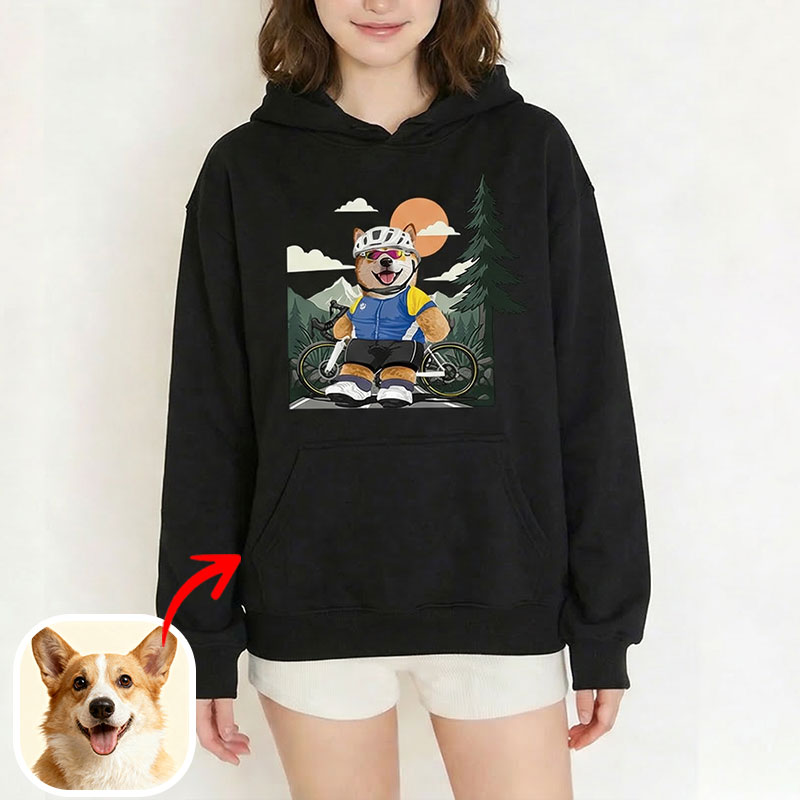 カスタムフワモコ部  パーカー ロードプレイヤー   1頭デザイン260316-16