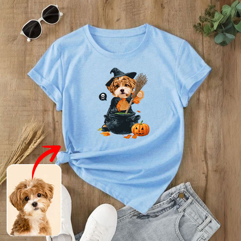 カスタムフワモコ部  プレミアムTシャツ  魔法の薬    1頭デザイン 1013-1-7