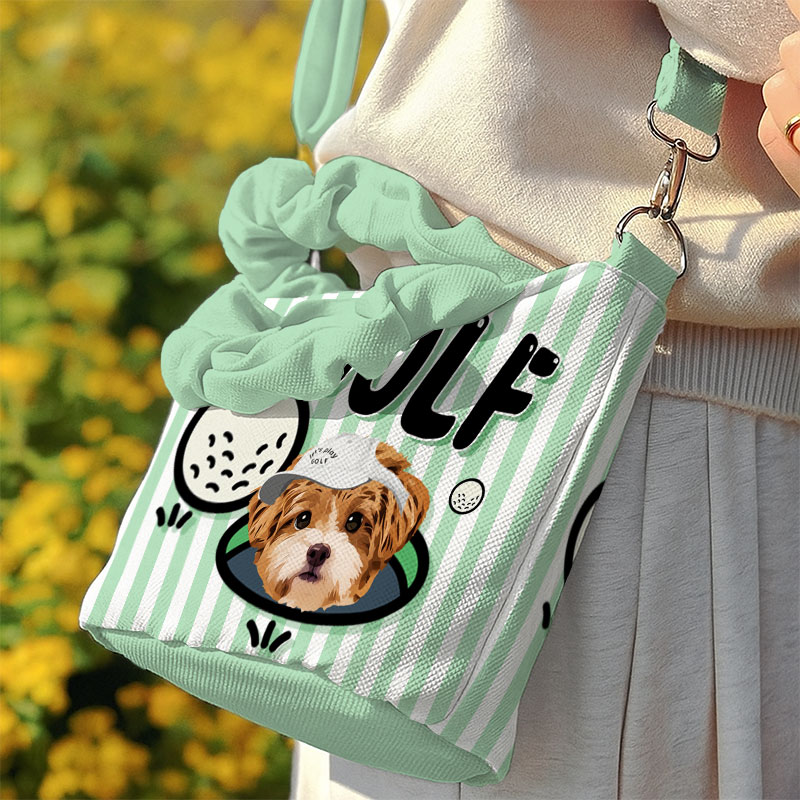 カスタムフワモコ部  着脱ショルダー通勤トート 【1頭デザイン】  1013-5-1