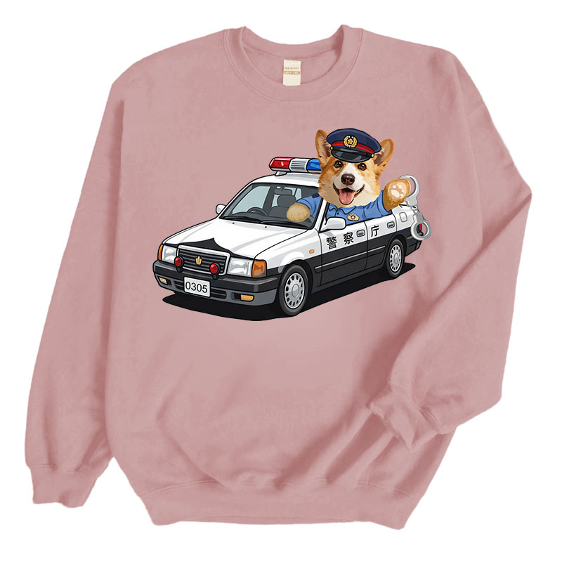 カスタムフワモコ部  トレーナー  警視庁パトロール隊   1頭デザイン260316-12