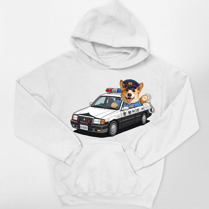 カスタムフワモコ部  パーカー 警視庁パトロール隊  1頭デザイン260316-17
