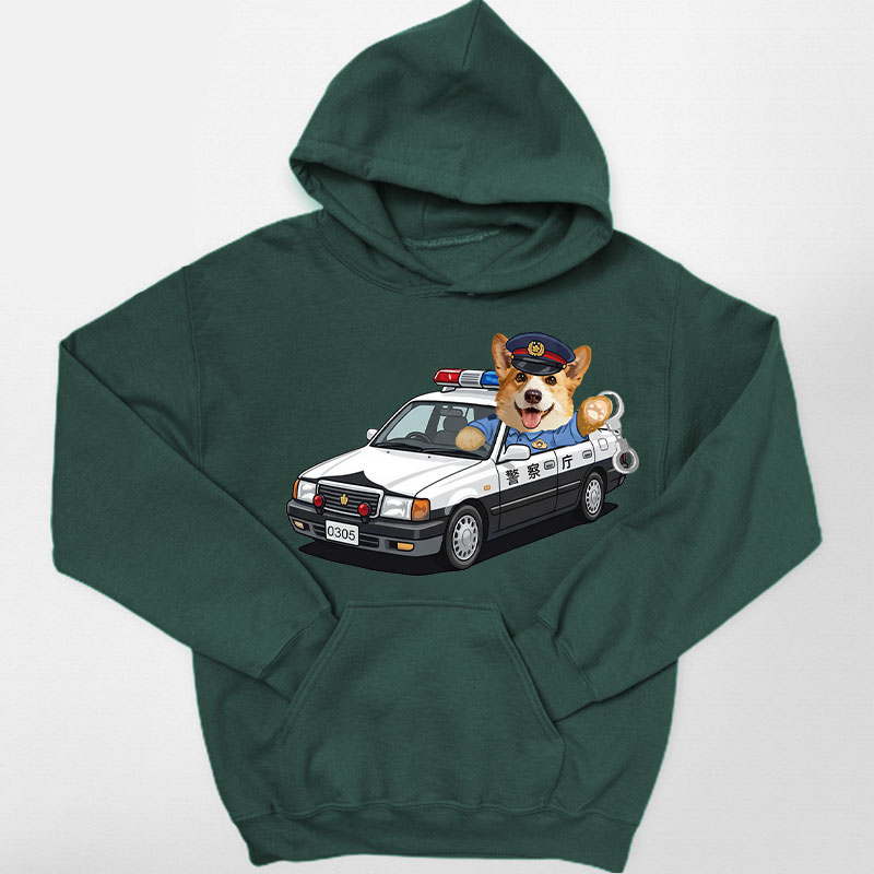 カスタムフワモコ部  パーカー 警視庁パトロール隊  1頭デザイン260316-17