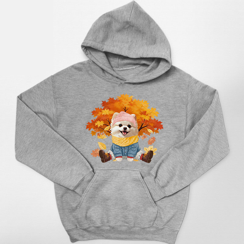 カスタムフワモコ部 　パーカー  メープルツリーの遠足  1頭デザイン 26121-5