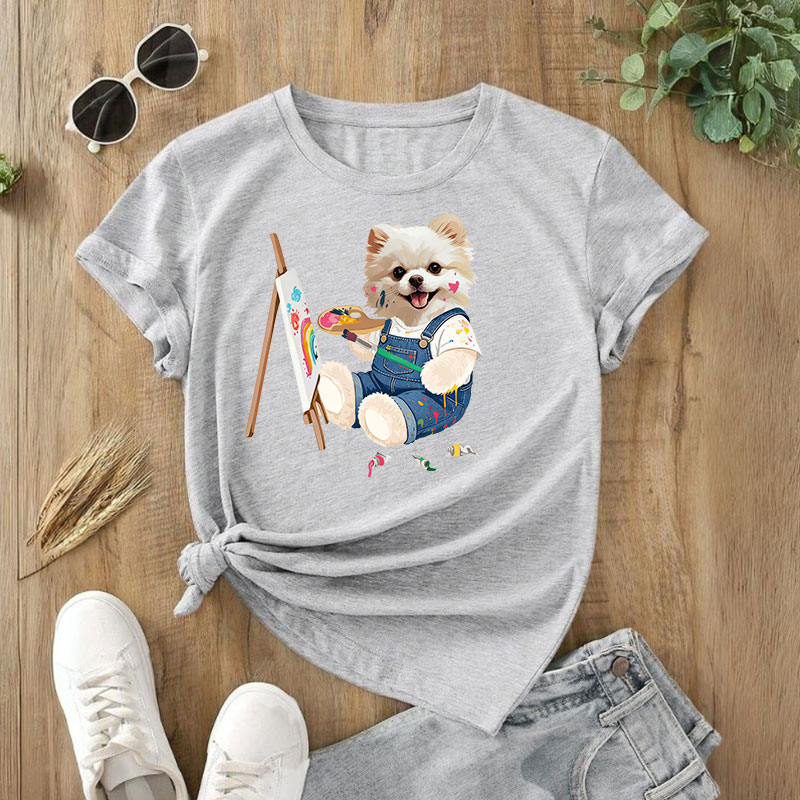 カスタムフワモコ部  プレミアムTシャツ  アトリエ日和   1頭デザイン 260316-3