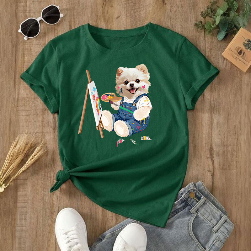 カスタムフワモコ部  プレミアムTシャツ  アトリエ日和   1頭デザイン 260316-3