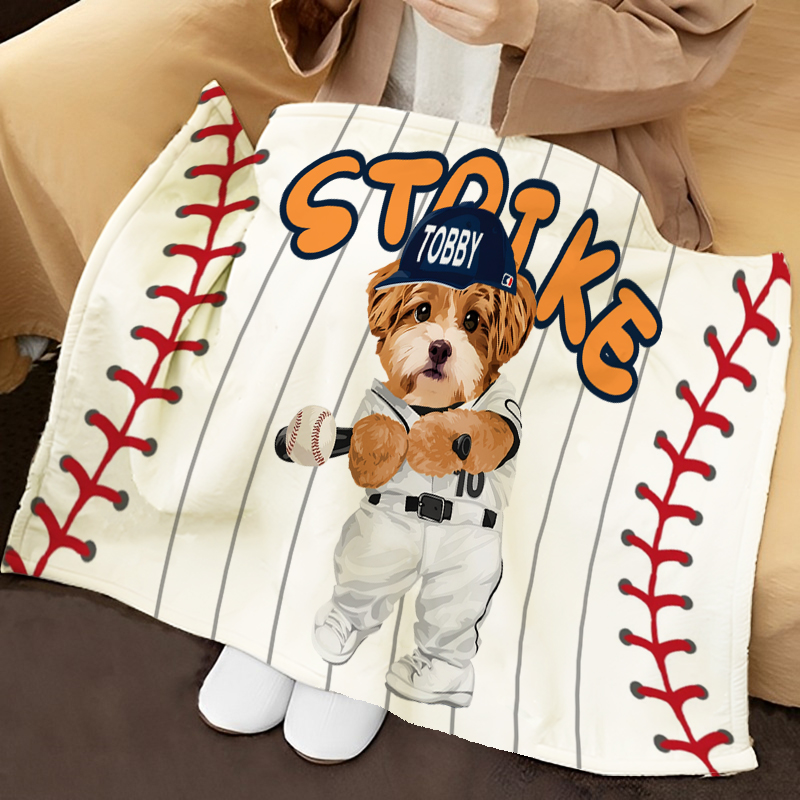 カスタムフワモコ部 　膝掛け ひざ掛け    STRIKE 0621-2-2