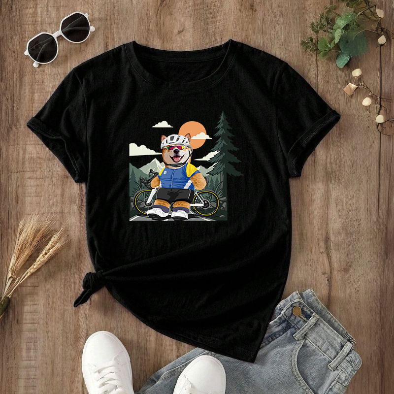 カスタムフワモコ部  プレミアムTシャツ  ロードプレイヤー   1頭デザイン 260316-4