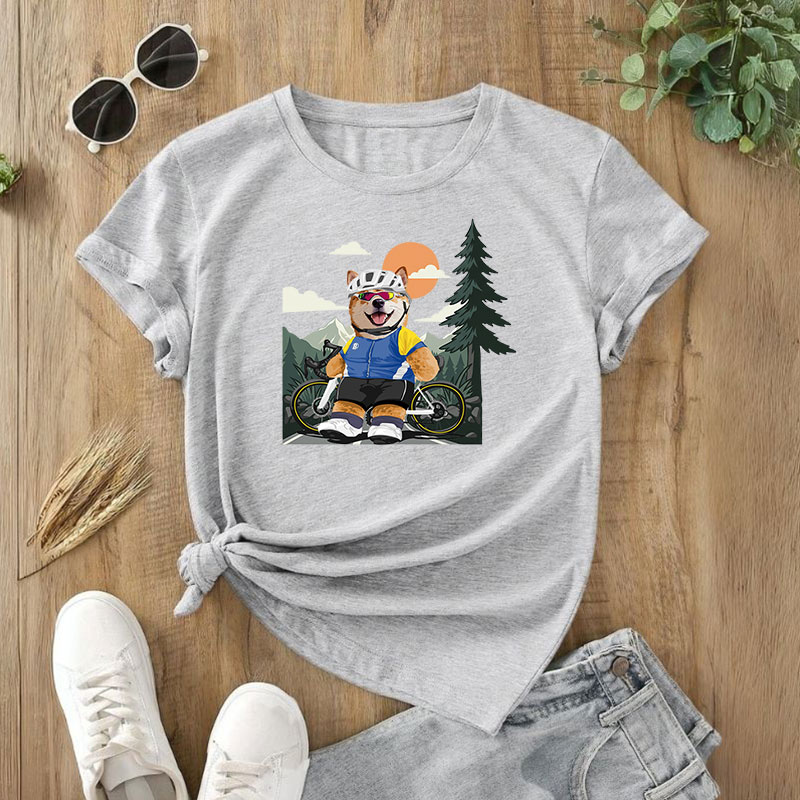 カスタムフワモコ部  プレミアムTシャツ  ロードプレイヤー   1頭デザイン 260316-4