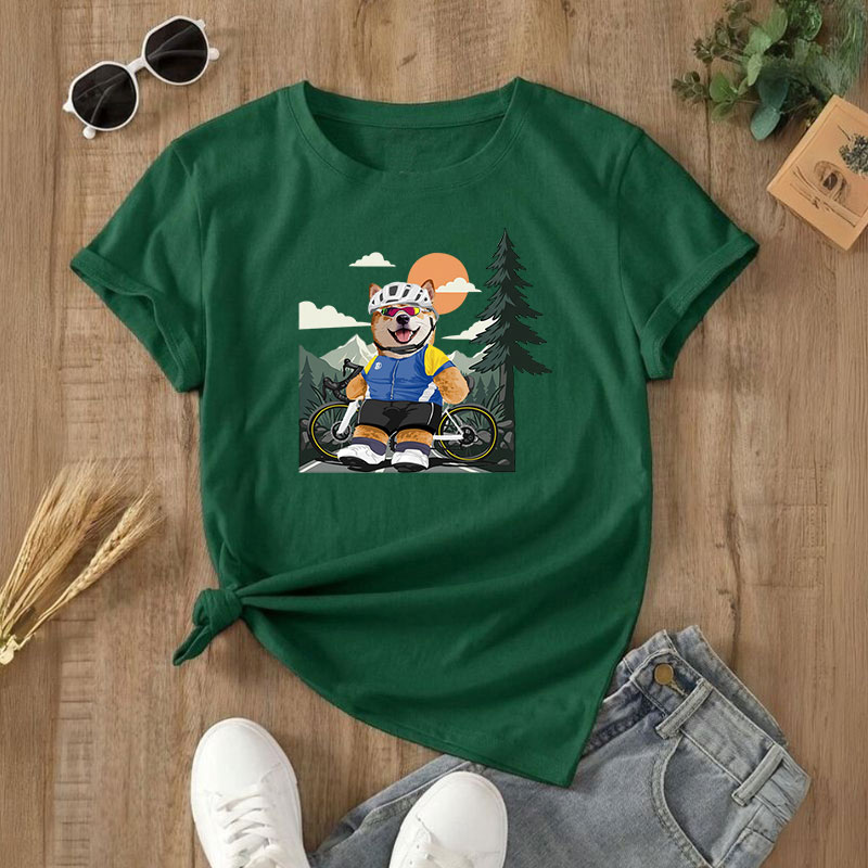 カスタムフワモコ部  プレミアムTシャツ  ロードプレイヤー   1頭デザイン 260316-4