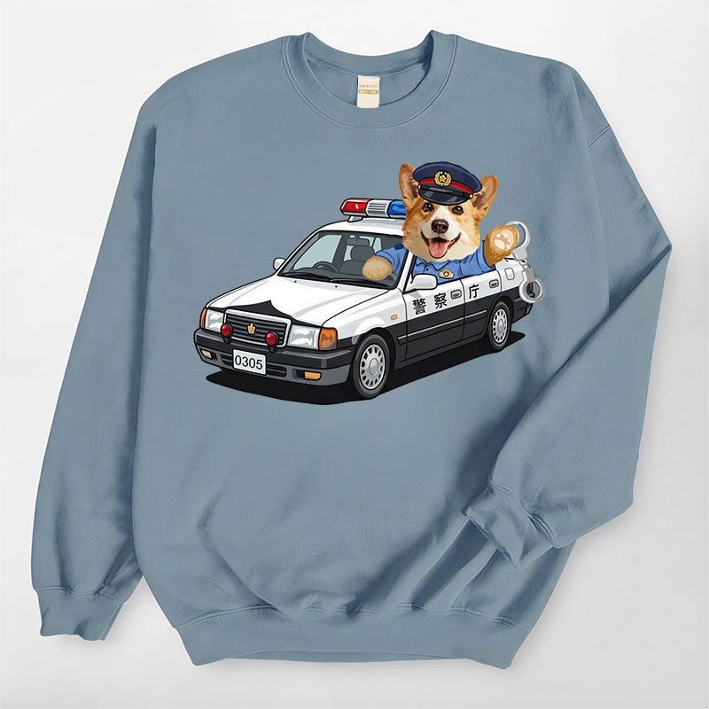 カスタムフワモコ部  トレーナー  警視庁パトロール隊   1頭デザイン260316-12