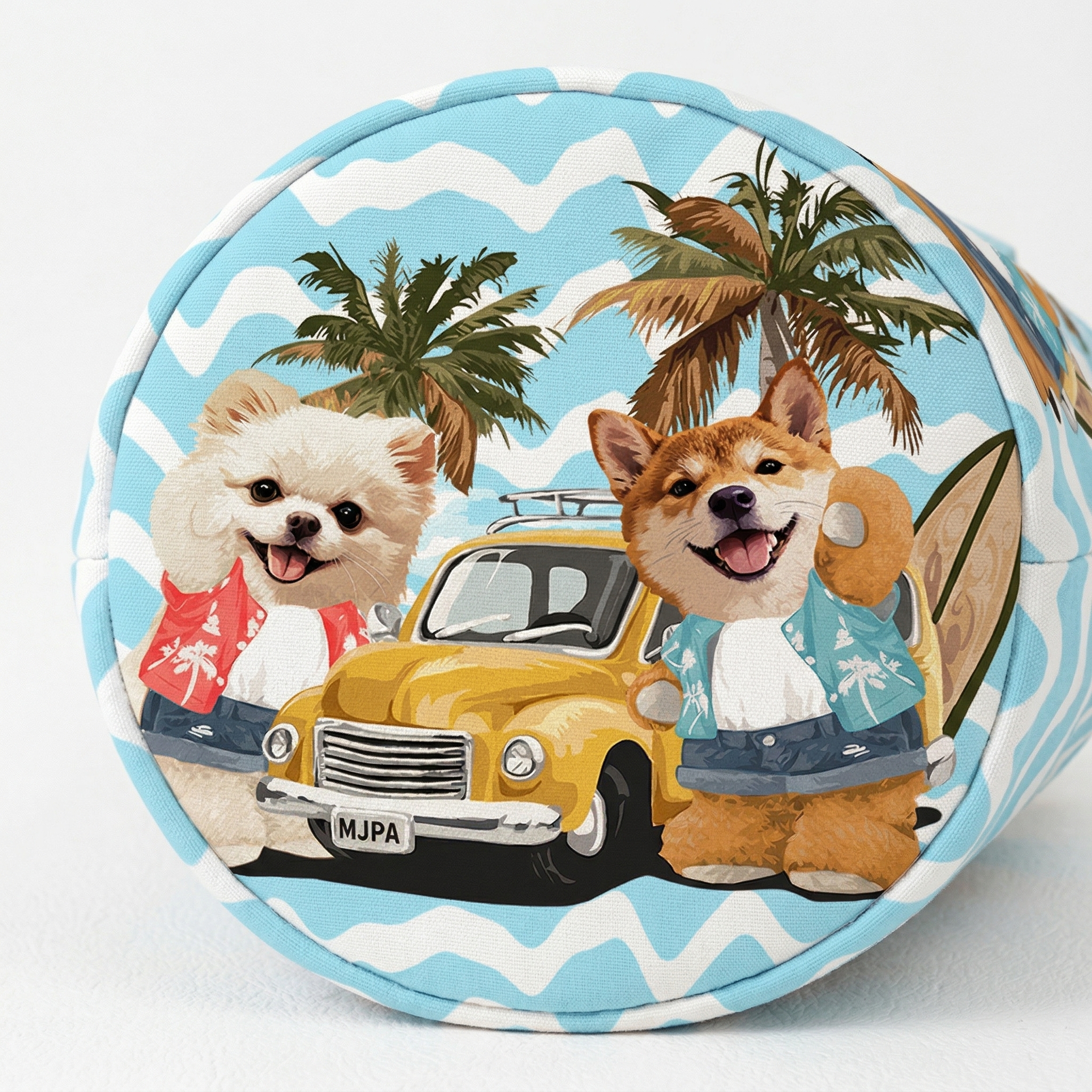 カスタムフワモコ部  バケットバッグ 【1頭デザイン】260401-1