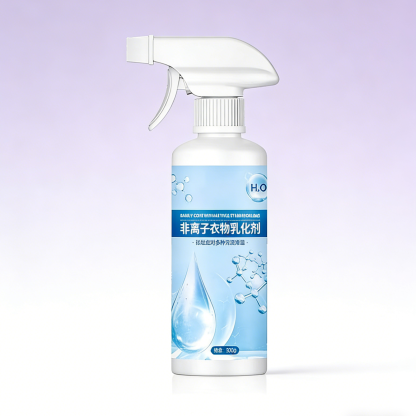 Multi-functional Nonionic Stain Remover | Strong Oil Emulsification & Gentle Cleaning for Clothes, Kitchen & Car