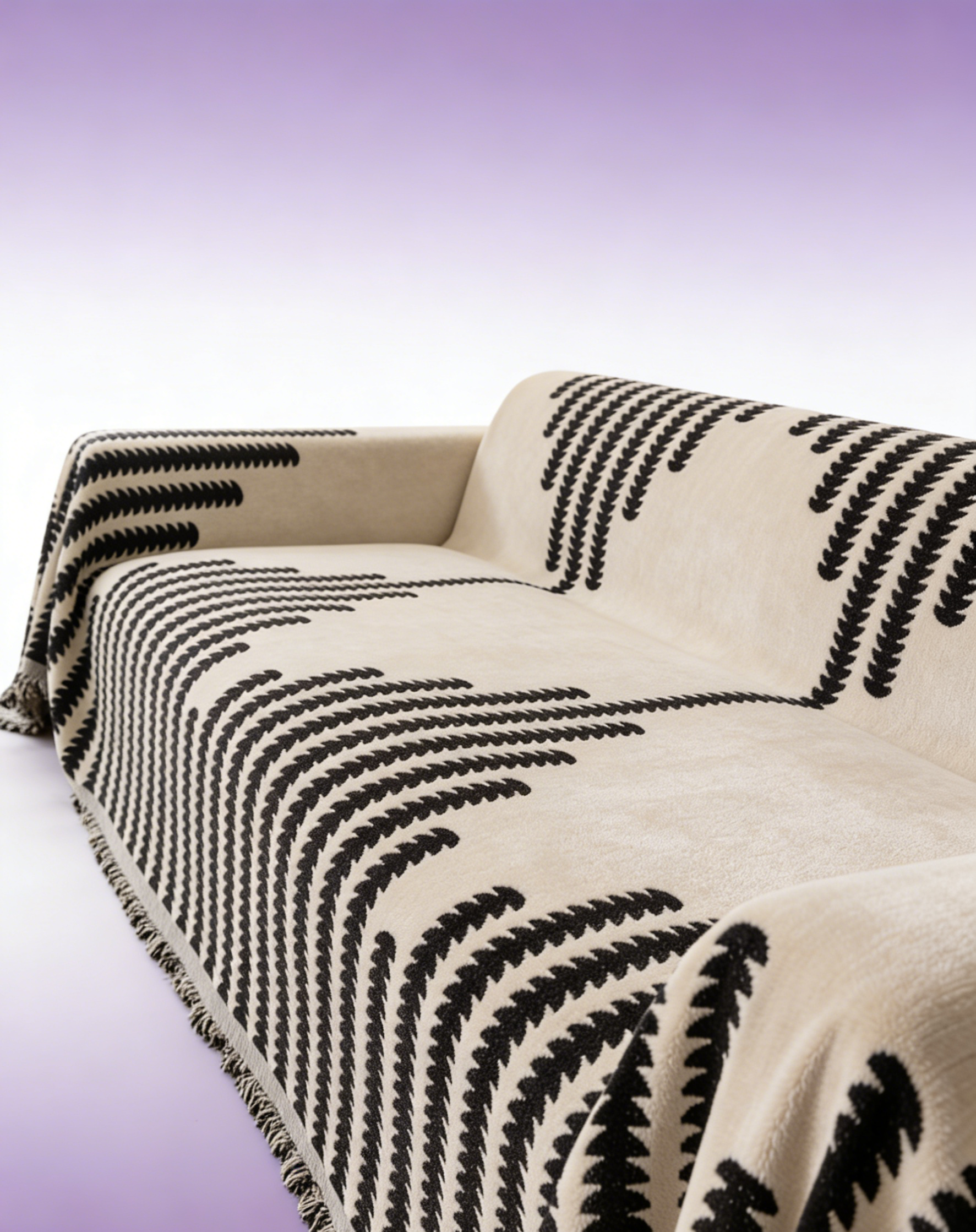 Premium Chenille Sofa Cover: Soft & Breathable Fabric, Anti-Scratch & Wear-Resistant Protector for All Sofa Types