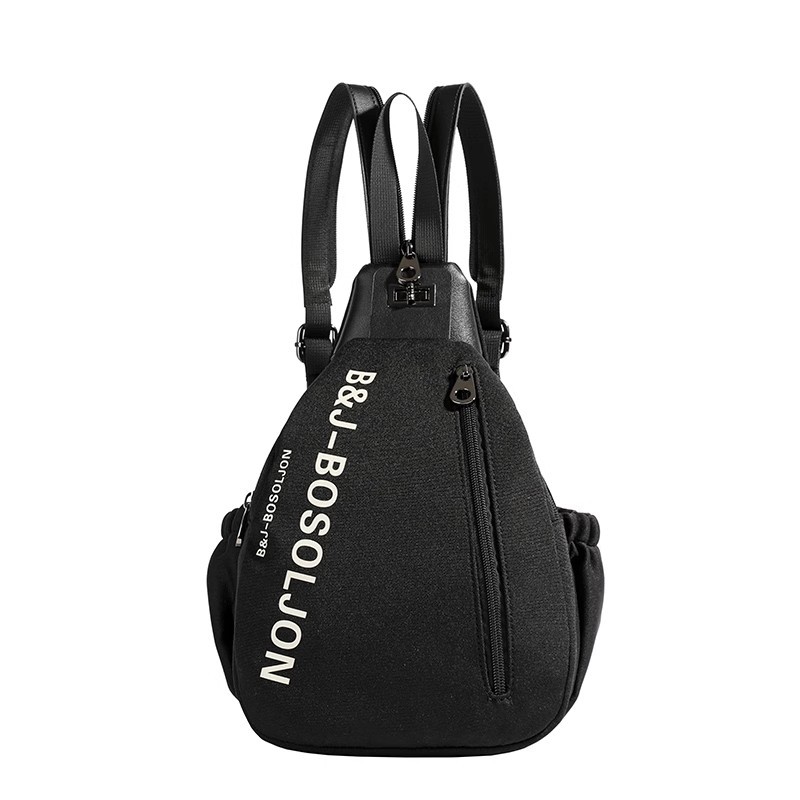 Ladies large capacity shoulder bag Multicompartment antitheft lightweight chest bag shoulder bag
