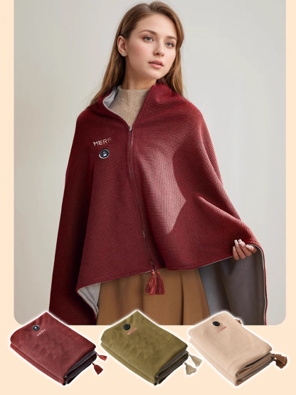 USB Heated Graphene Warming Blanket,Heated Shawl
