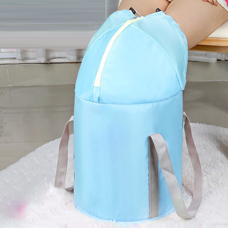 Collapsible thermostatic foot soaking bucket