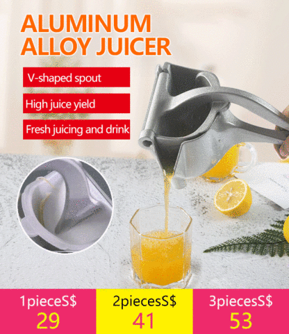 Household manual juicer