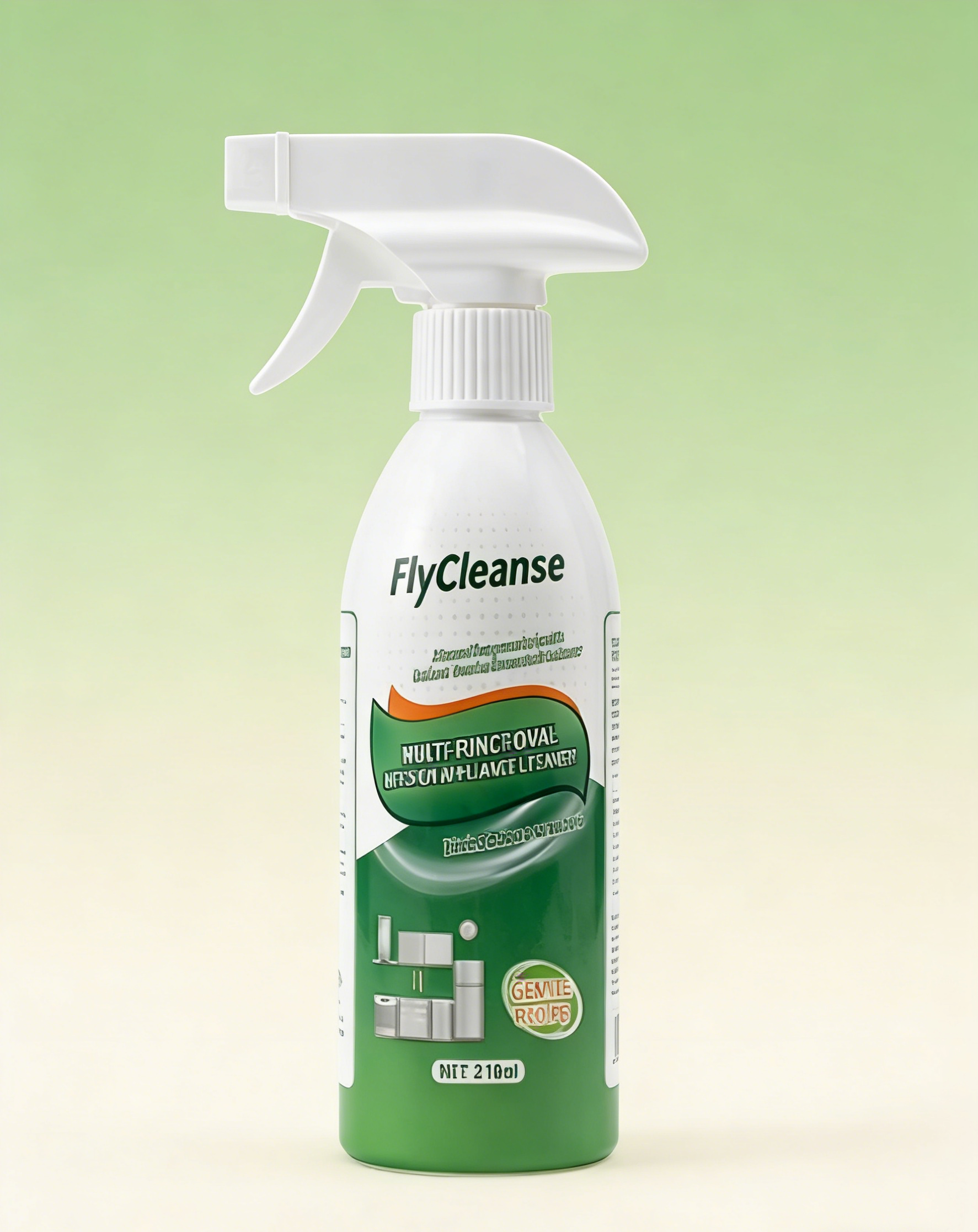 Fly Gentle Appliance Cleaner - Non-Toxic & pH Neutral | Safe for Fridges, Microwaves & Ovens