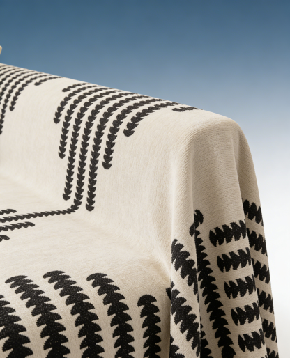 Premium Chenille Sofa Cover: Soft & Breathable Fabric, Anti-Scratch & Wear-Resistant Protector for All Sofa Types