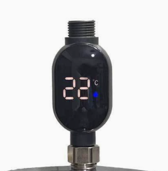 Smart Digital Shower Water Temp Display: High-Precision LED Monitor with Easy-Change Battery, Waterproof for Baby Bath Safety