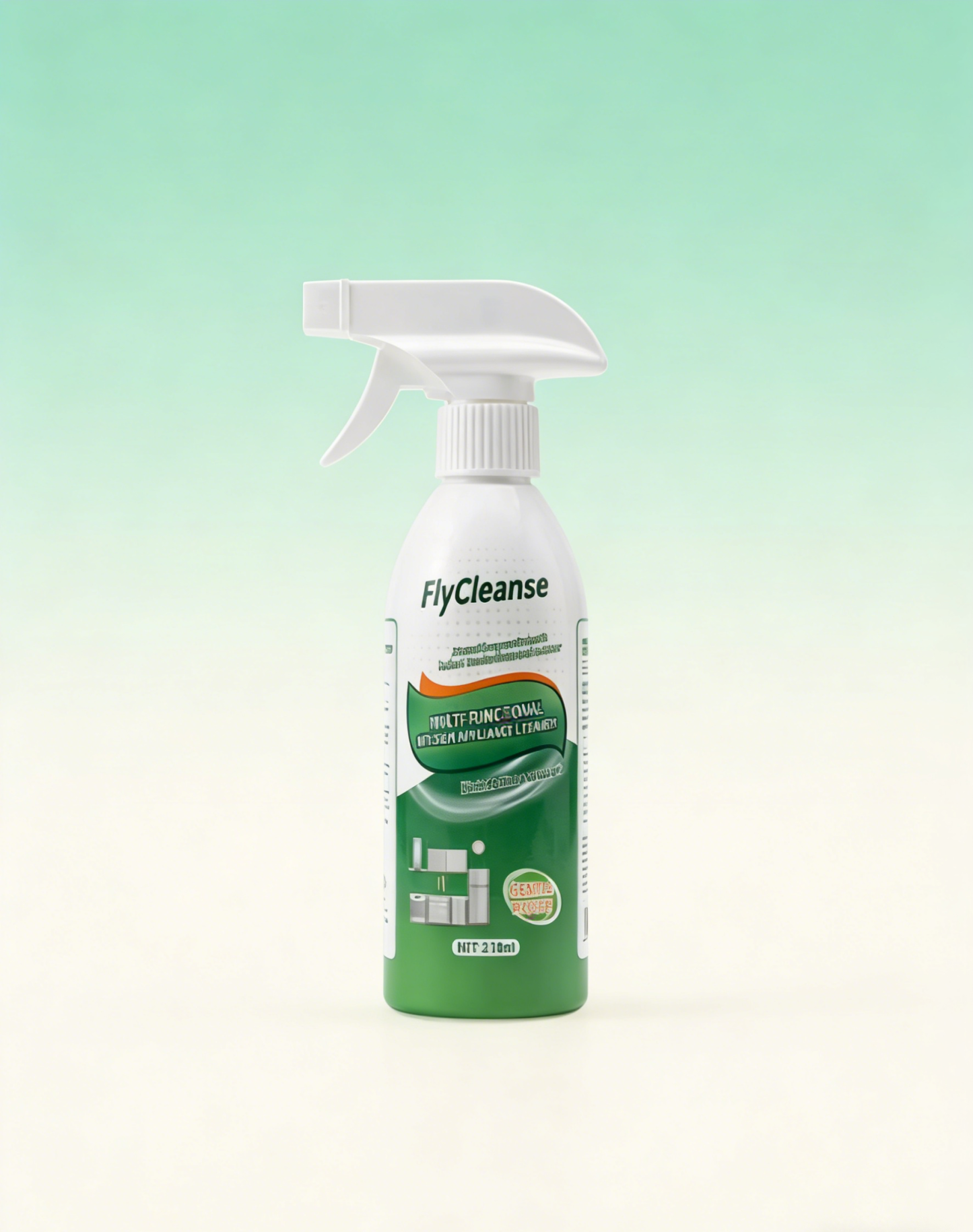 Fly Gentle Appliance Cleaner - Non-Toxic & pH Neutral | Safe for Fridges, Microwaves & Ovens