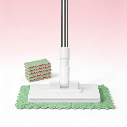 【Self-grabbing 2.0】No-touch mop