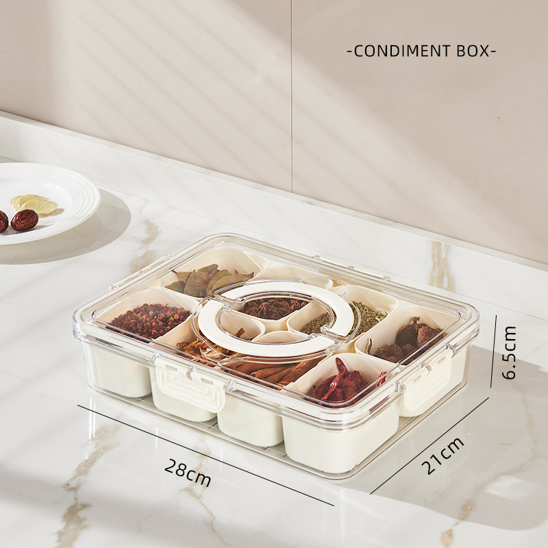 Portable Compartment Drainer & Freshness Organizer
