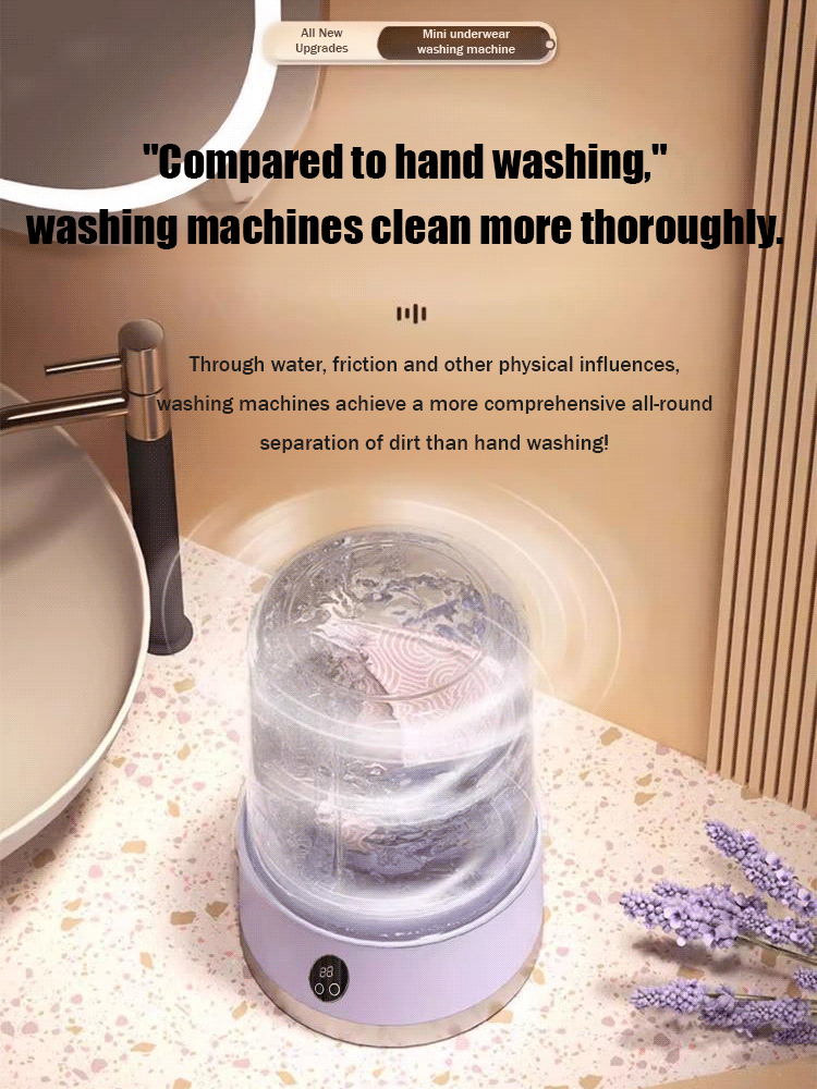 Portable Wireless Mini Washing Machine