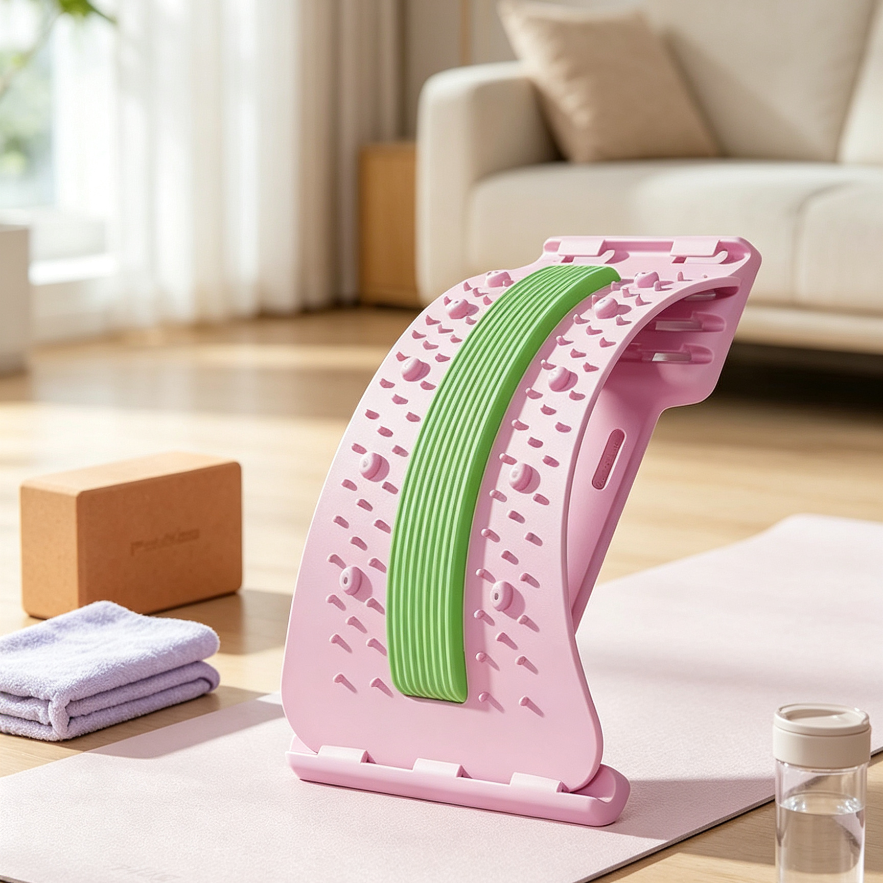 Peregang Lumbar Urutan Akupunktur Magnetik Betulkan Postur & Tulang Belakang