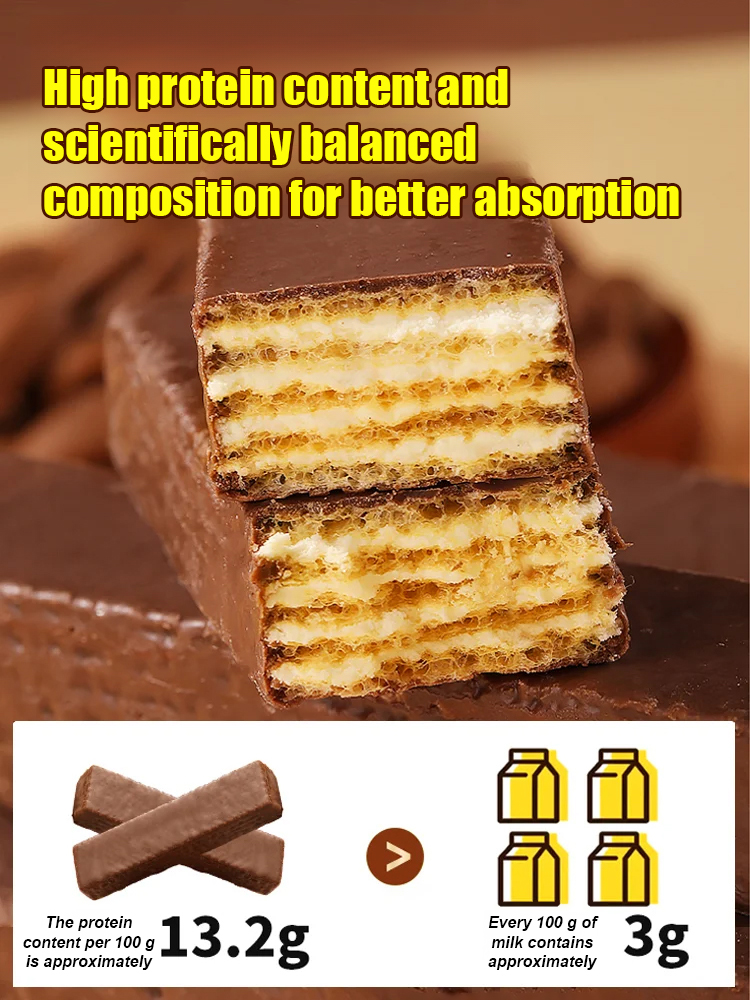 Whey Wafer Protein Nutrition Bars