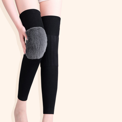 Professional cashmere knee pads
