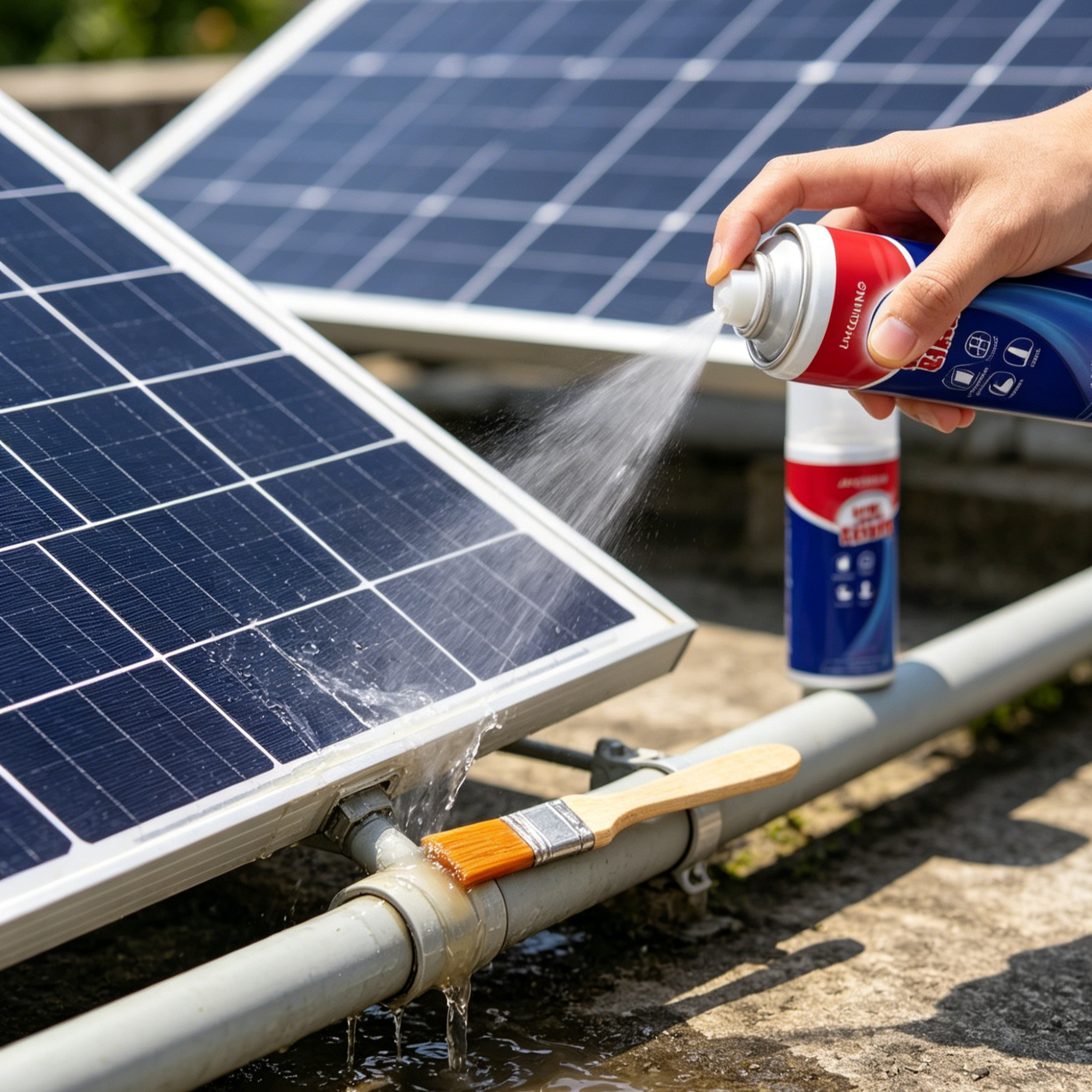 IPX6 Leak Repair Spray | German Nano-Sealing Technology | Waterproof Rubberized Coating for Roofs & Pipes | Permanent Quick Seal