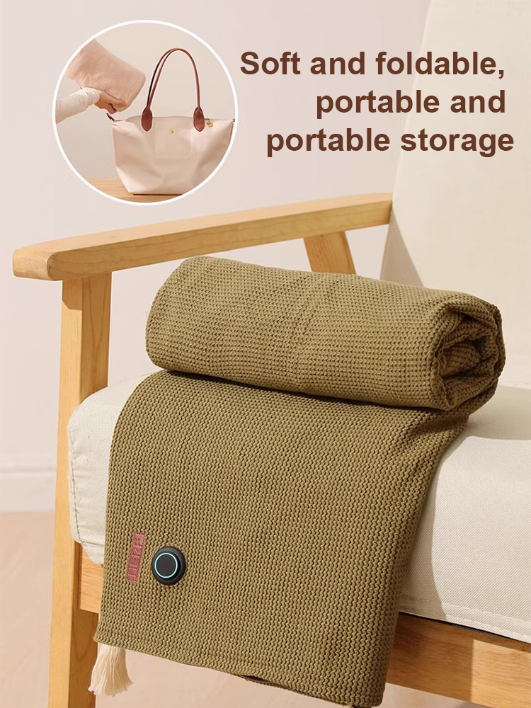 USB Heated Graphene Warming Blanket,Heated Shawl