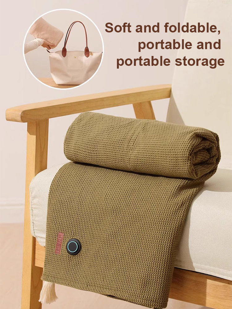 USB Heated Graphene Warming Blanket,Heated Shawl