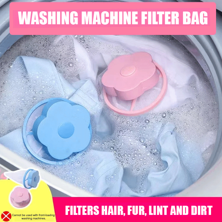 Washing machine filter bags