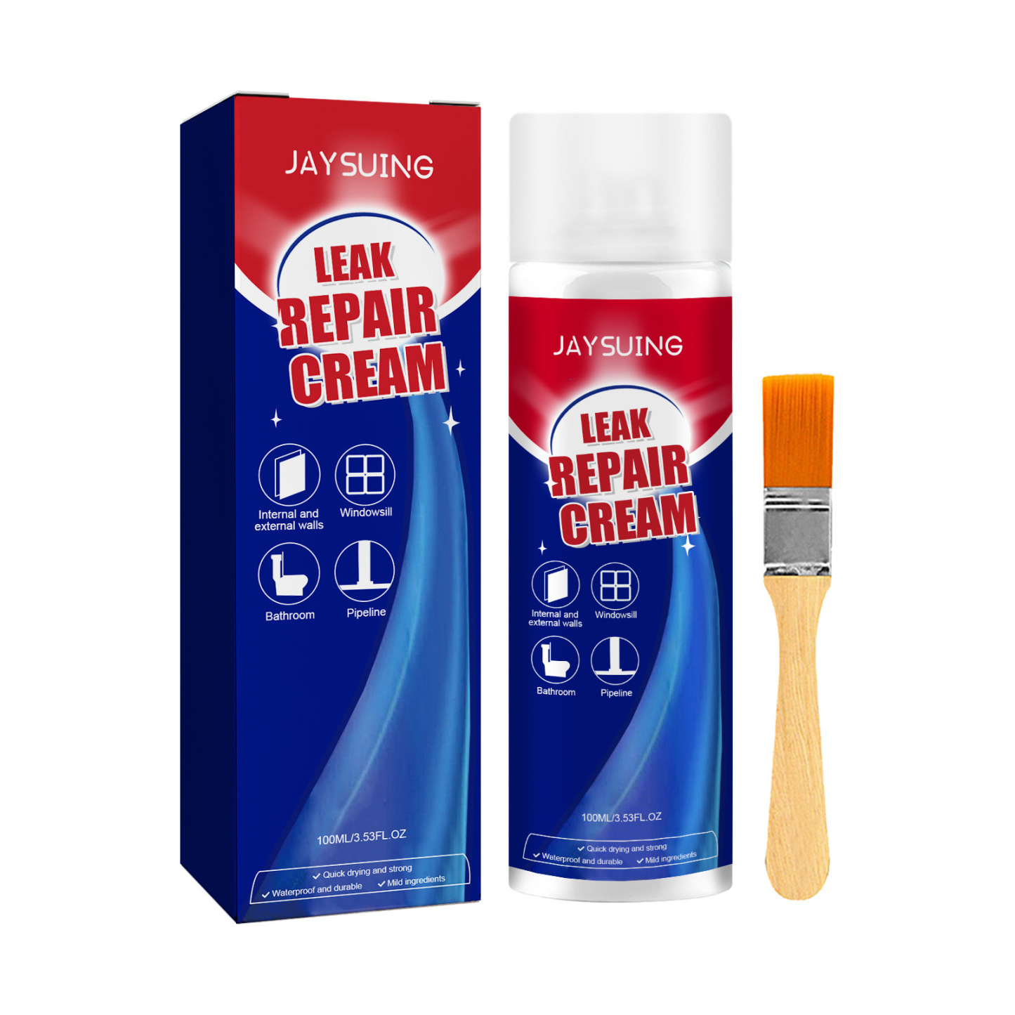 IPX6 Leak Repair Spray | German Nano-Sealing Technology | Waterproof Rubberized Coating for Roofs & Pipes | Permanent Quick Seal