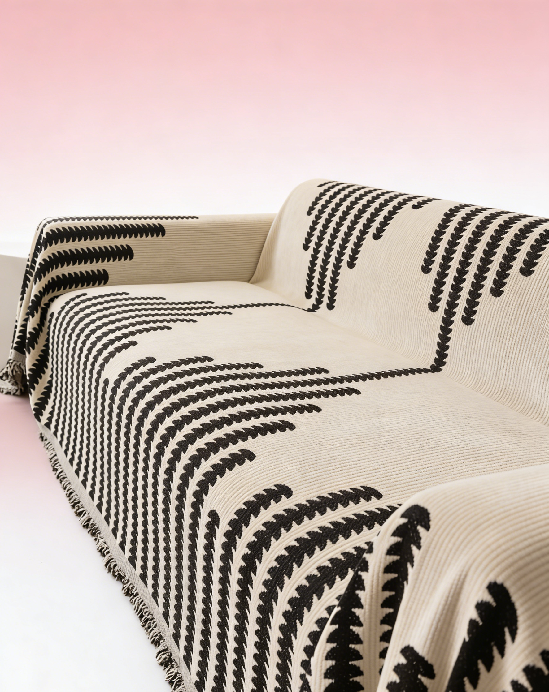 Premium Chenille Sofa Cover: Soft & Breathable Fabric, Anti-Scratch & Wear-Resistant Protector for All Sofa Types