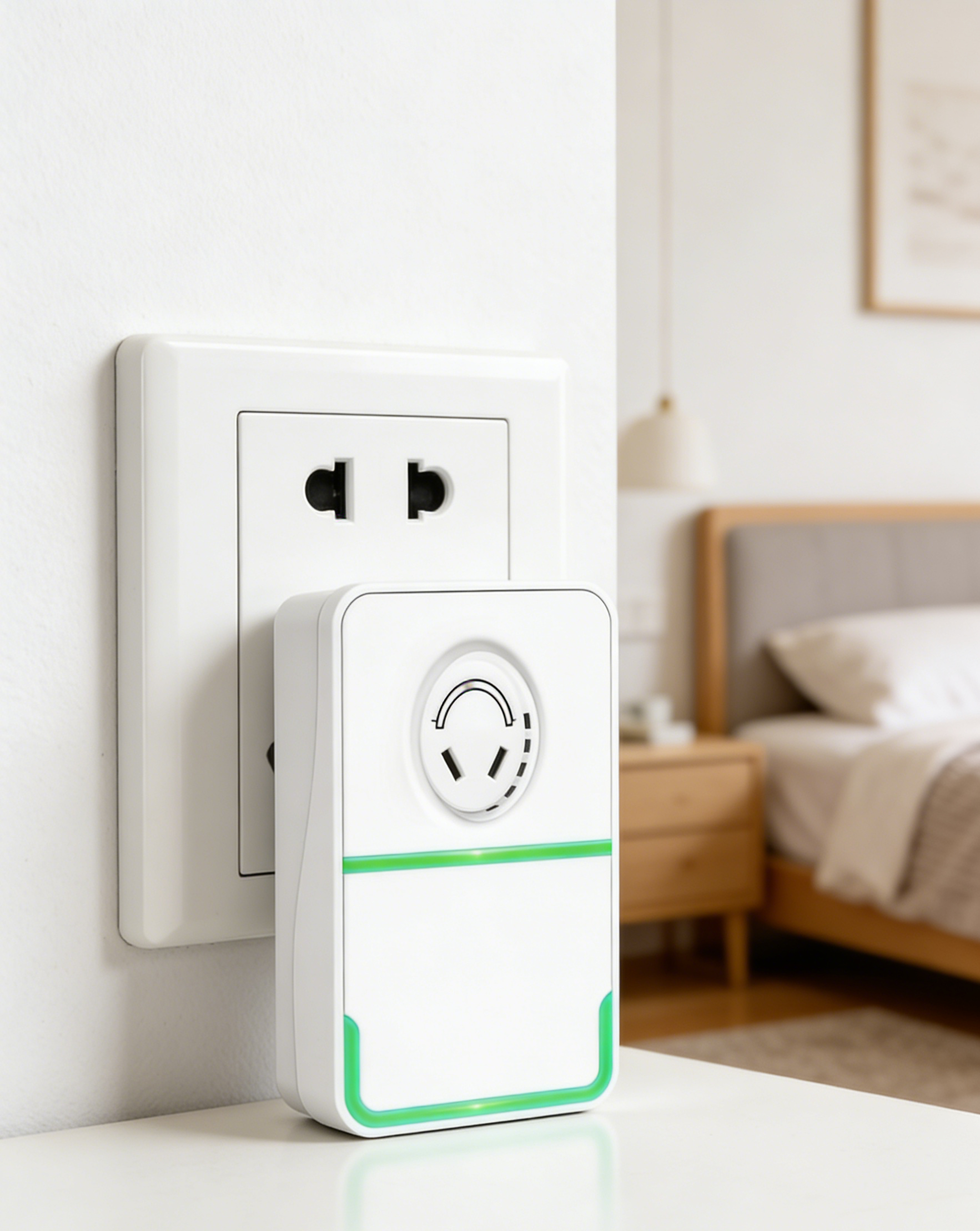 Alat Penjimat Elektrik Pintar: Peranti Penjimatan Tenaga Rumah - Kurangkan Bil Elektrik Hingga 40% (Plug & Save)