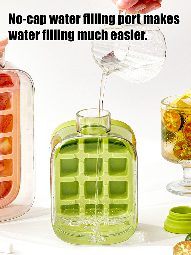 Two-in-one ice cube kettle