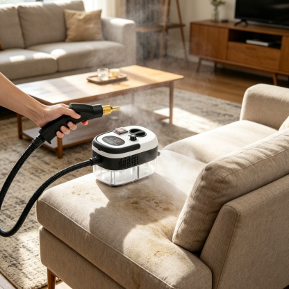 High-Pressure Steam Cleaner | 2500W High Temp Steamer | Chemical-Free Cleaning for Home & Car