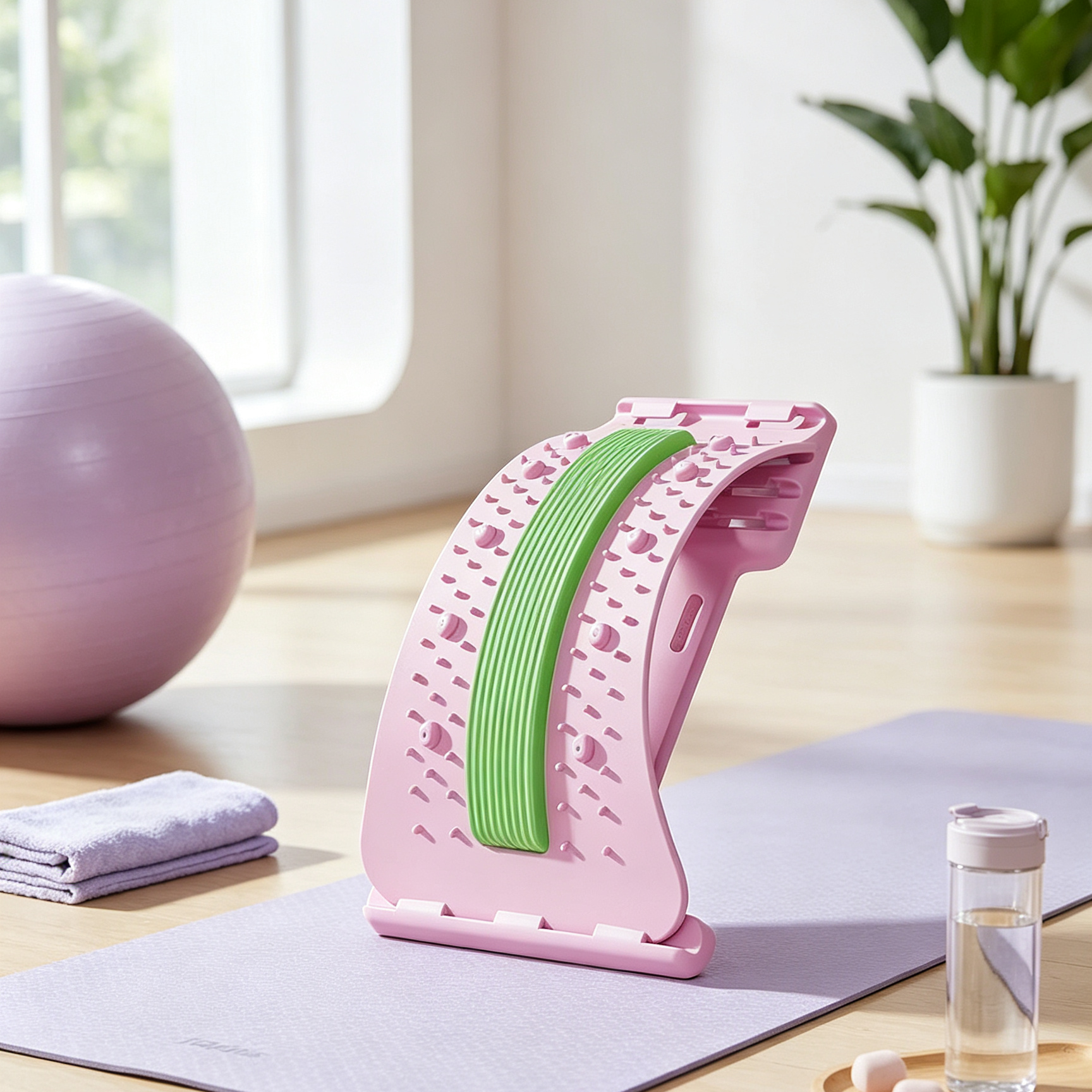 Peregang Lumbar Urutan Akupunktur Magnetik Betulkan Postur & Tulang Belakang
