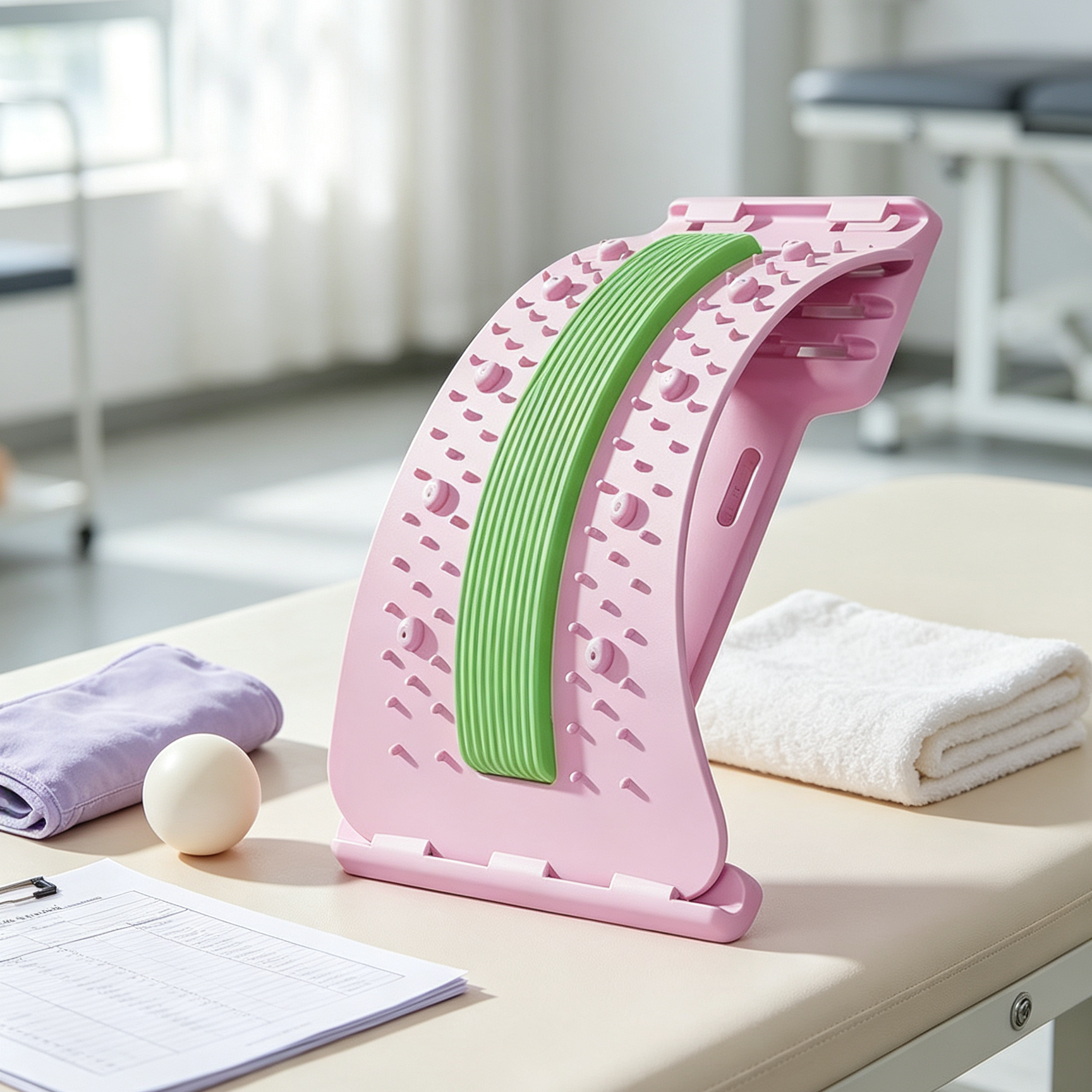 Peregang Lumbar Urutan Akupunktur Magnetik Betulkan Postur & Tulang Belakang